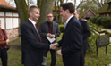 David McAllister besucht das Otto-Modersohn-Museum am 11.April 2014